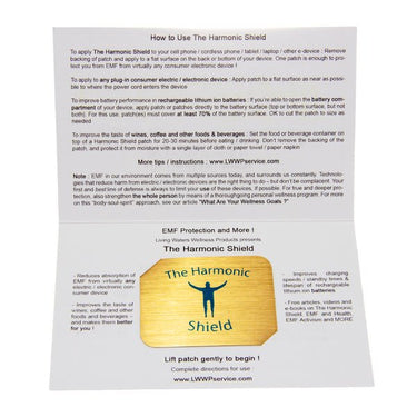 Harmonic Shield Cell Phone EMF Harmonizer - Accelerated Health Products